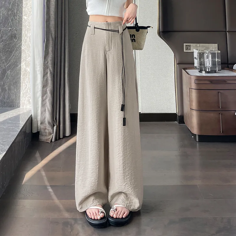 Flowers In Water Casual Pants Women's-17