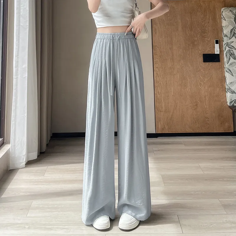 Flowers In Water Casual Pants Women's-16