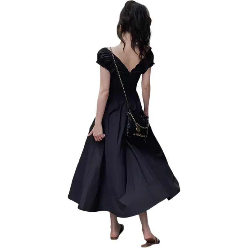 Flowers In Water Sleeveless Dress Women's-4