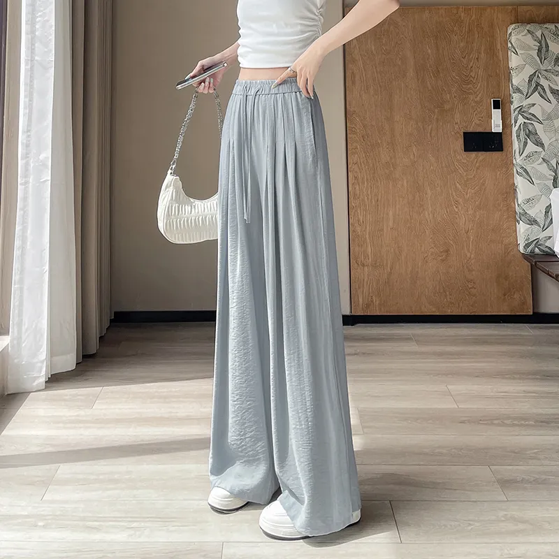 Flowers In Water Casual Pants Women's-19