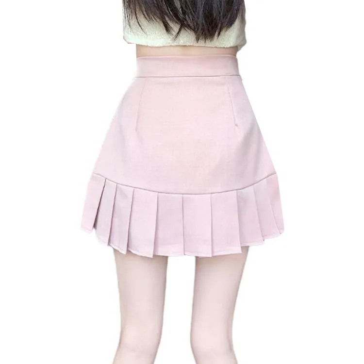 Flowers In Water Casual Short Skirts Women's-1