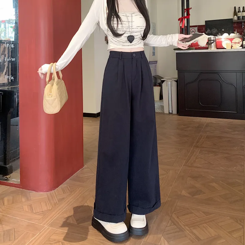 Flowers In Water Casual Pants Women's-11