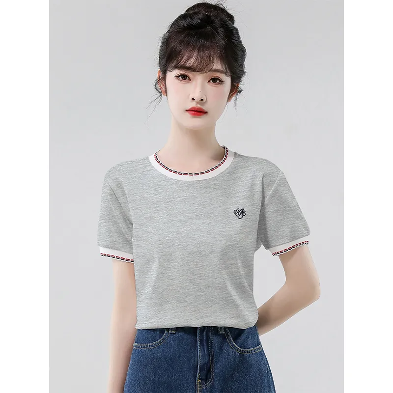 Flowers In Water Regular T Shirt Women's-1