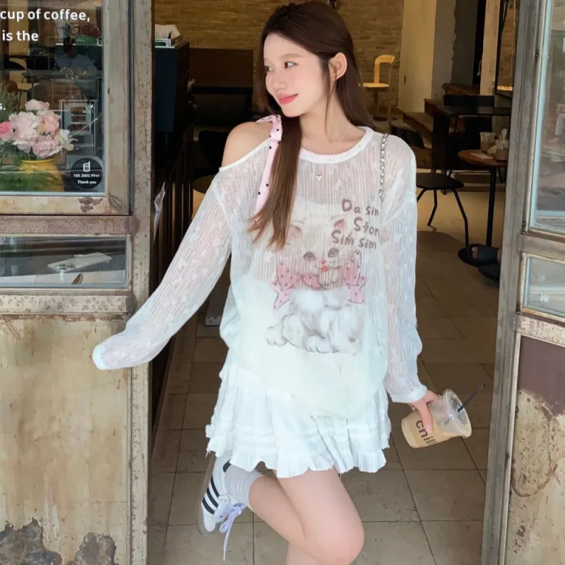 Flowers In Water T Shirt Women's-1