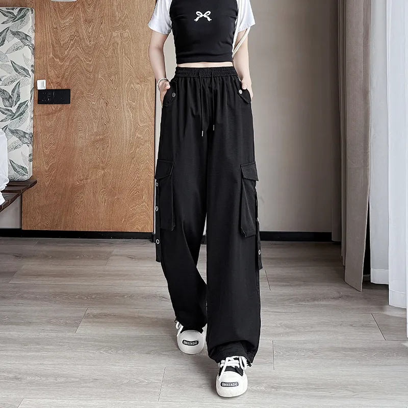 Flowers In Water Cargo Pants Women's-0