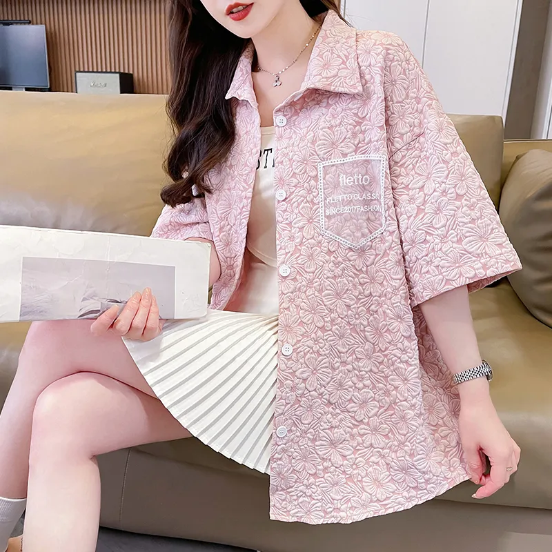 Flowers in water Shirts Women's-5