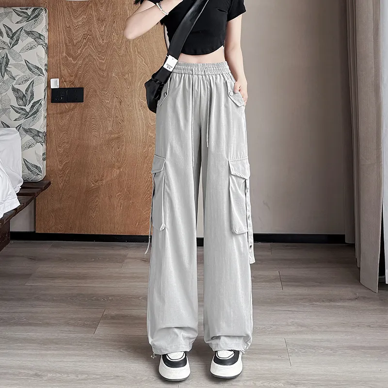 Flowers In Water Cargo Pants Women's-2
