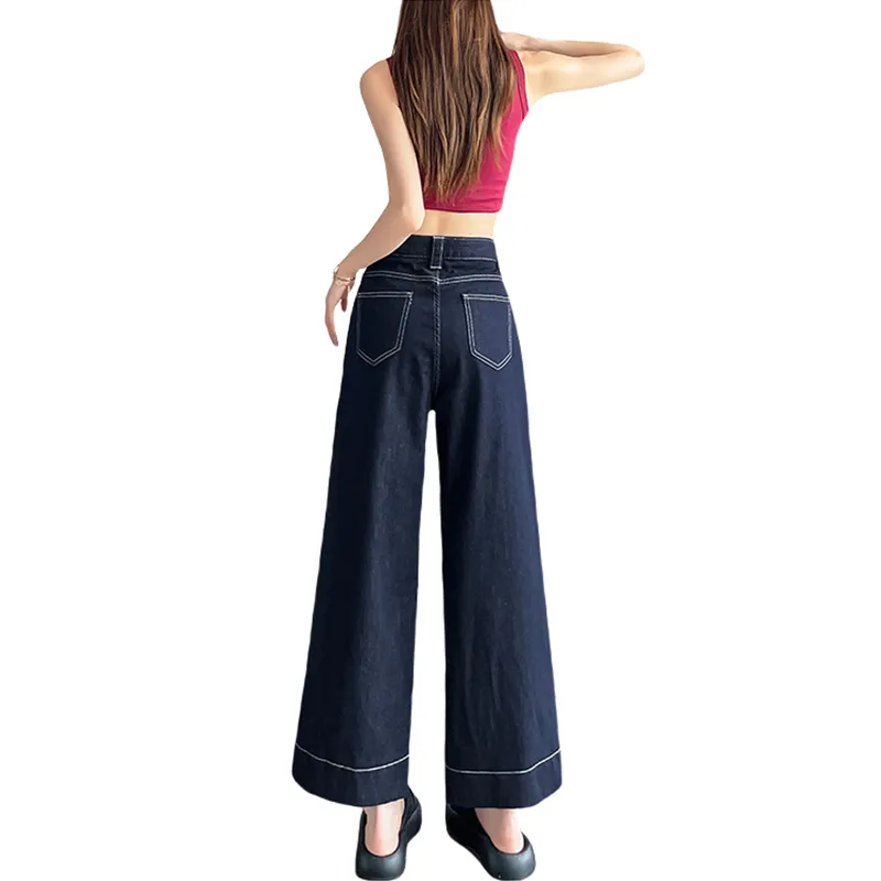 Flowers In Water Jeans Women's Denim-1