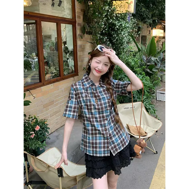 Flowers in water Shirts Women's Image Color-5