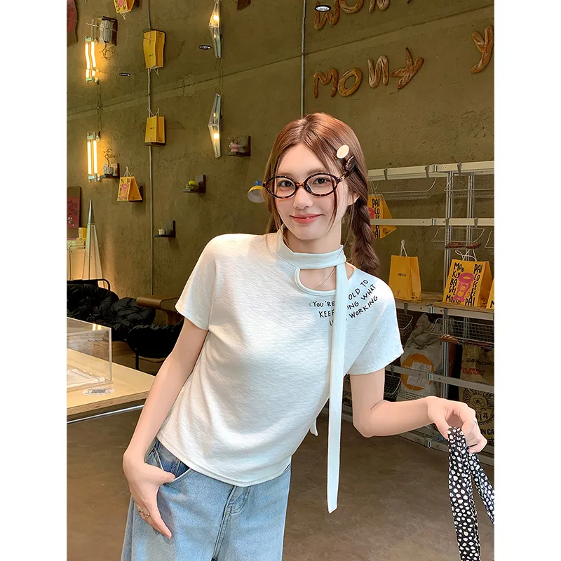 Flowers In Water T Shirt Women's-5