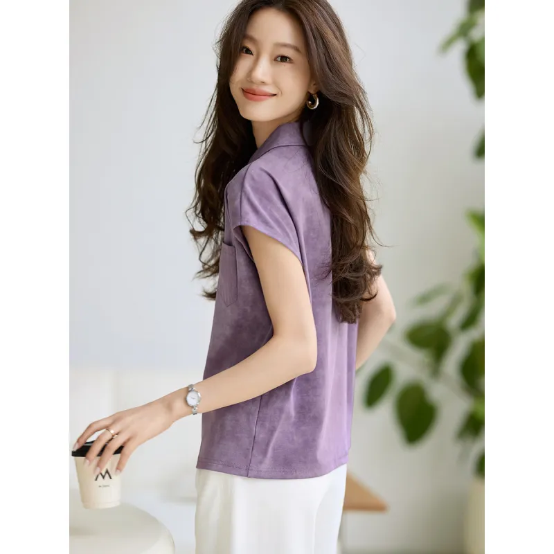 Flowers In Water Regular T Shirt Women's-2