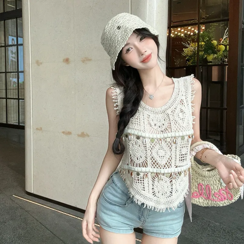 Flowers In Water Tank Top Women's-2