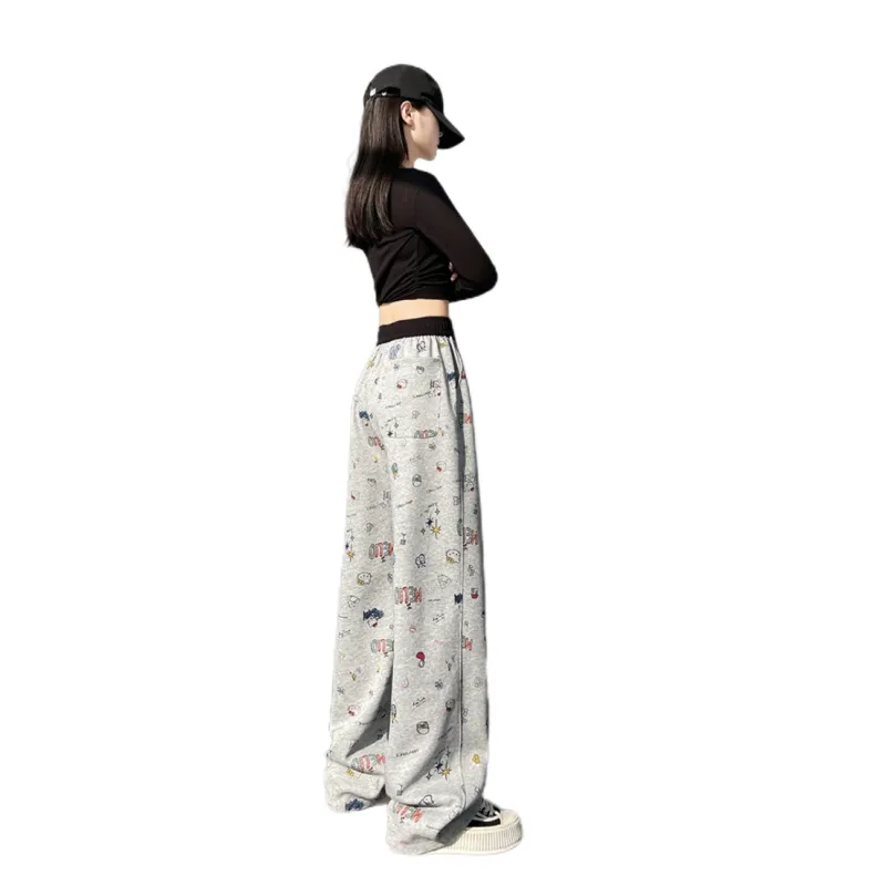 Flowers In Water Casual Pants Women's-2
