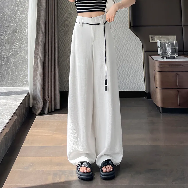 Flowers In Water Casual Pants Women's-3