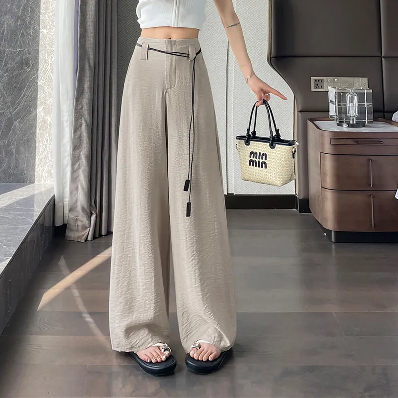 Flowers In Water Casual Pants Women's-16