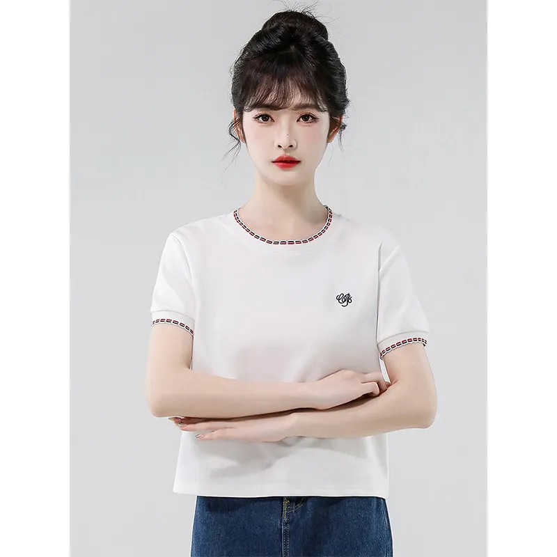 Flowers In Water Regular T Shirt Women's-7