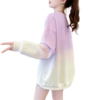 Flowers In Water Sweatshirt Women's