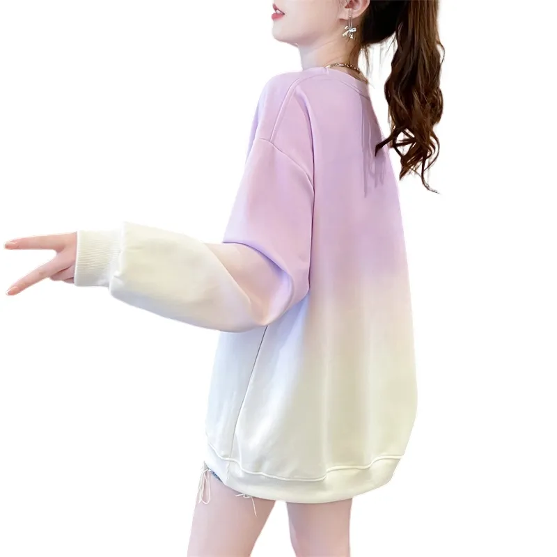 Flowers In Water Sweatshirt Women's-0