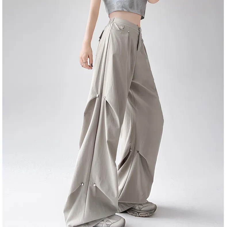 Flowers In Water Cargo Pants Women's-5