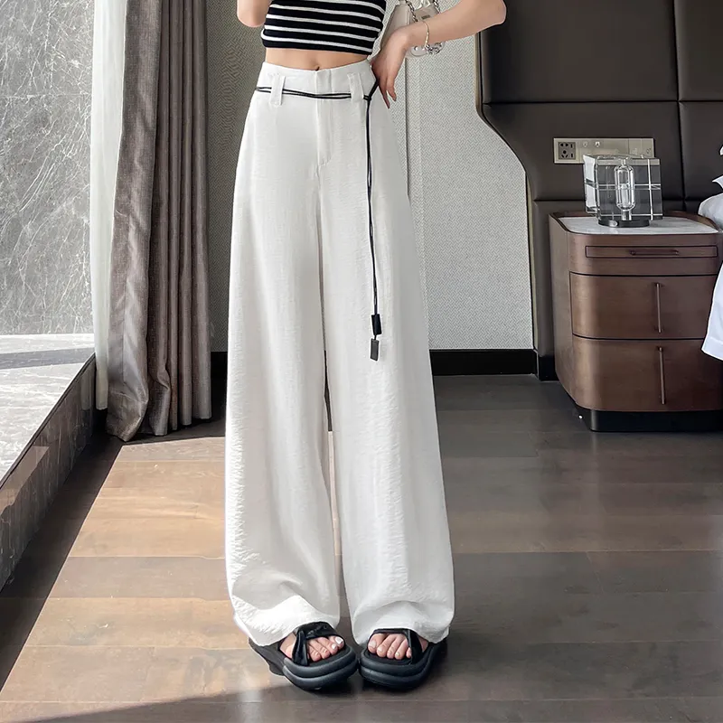 Flowers In Water Casual Pants Women's-2