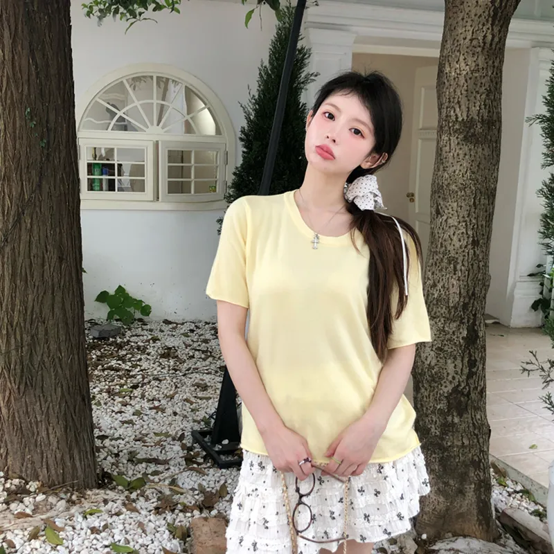Flowers In Water T Shirt Women's-10