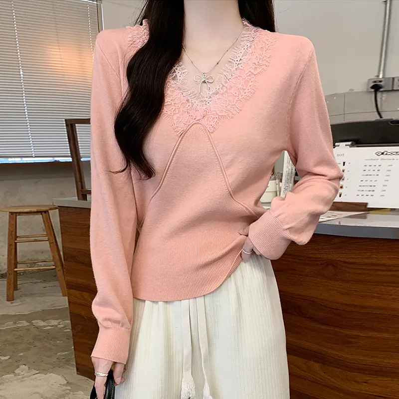 Flowers In Water Knitwear Women's-1