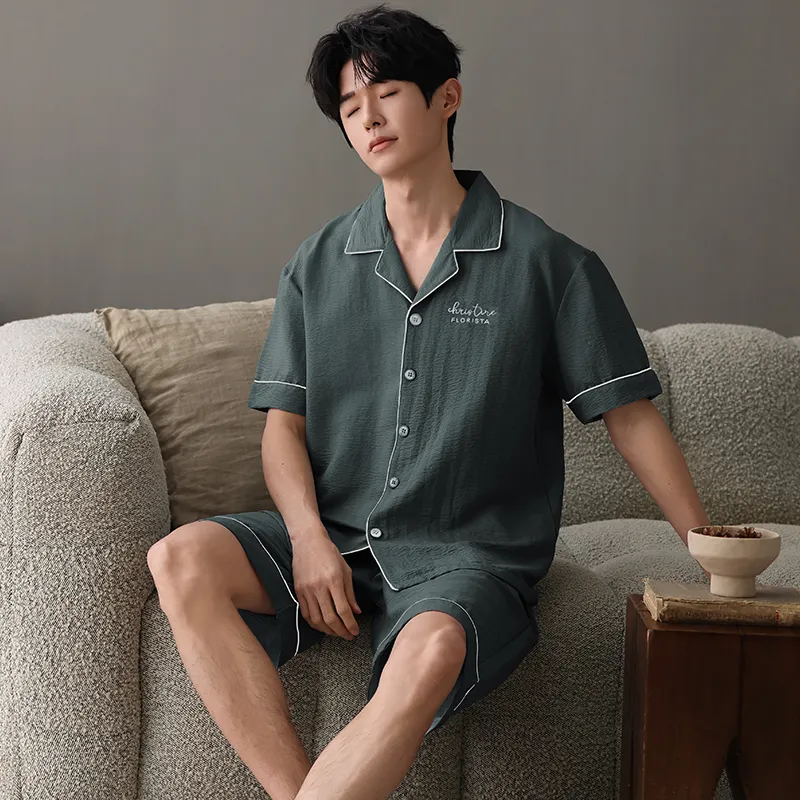 XIAFENYAN Pajama Set Men's Jasper-5