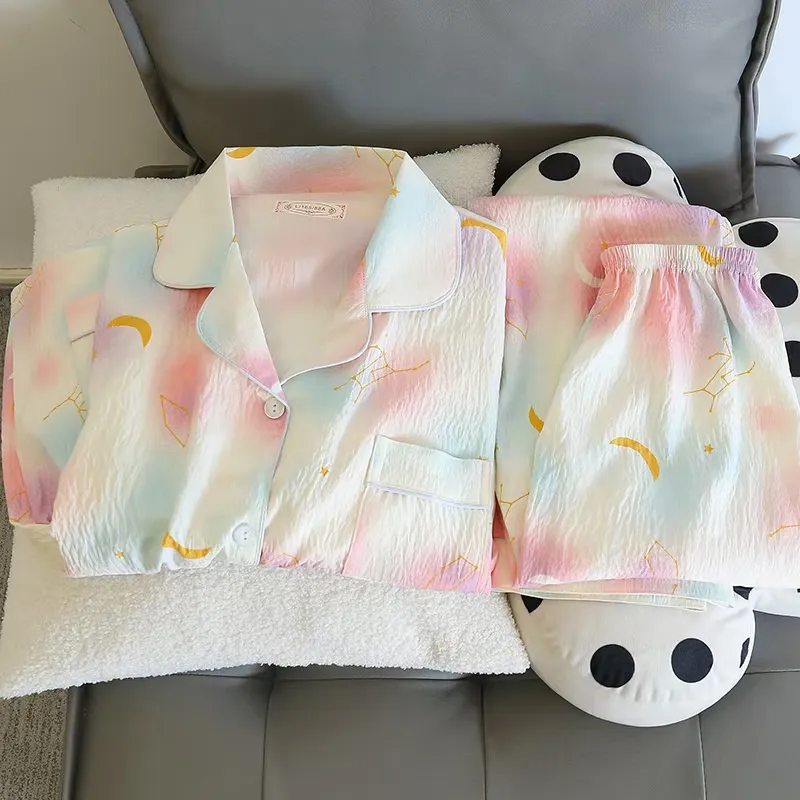 XIAFENYAN Pajama Set Women's Pink-1