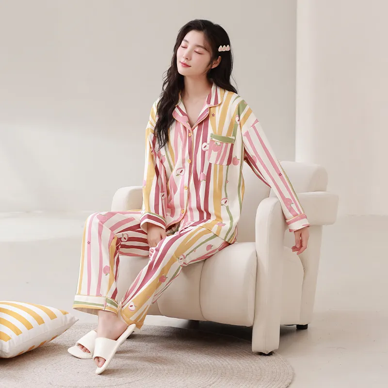 XIAFENYAN Pajama Set Women's Image Color-2