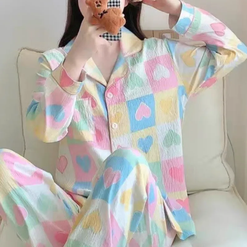 XIAFENYAN Pajama Set Women's Image Color-1