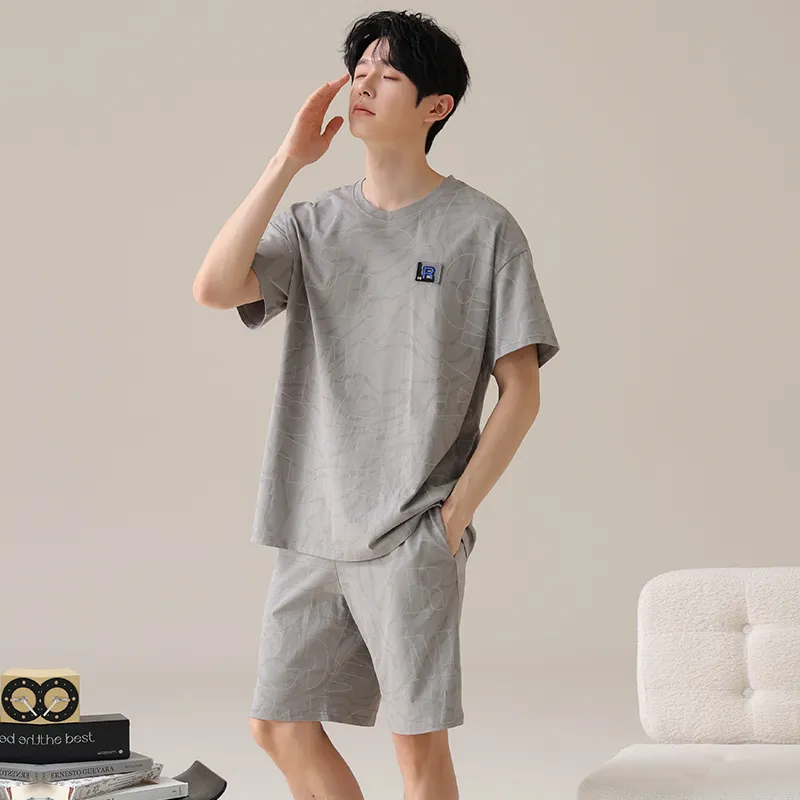 XIAFENYAN Men Pajama Sets-2