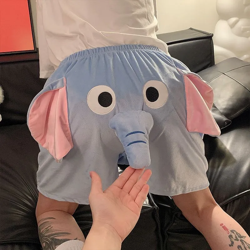XIAFENYAN Pajama Pants Unisex Pink-11