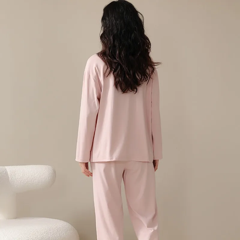 XIAFENYAN Pajama Set Women's Pink-7