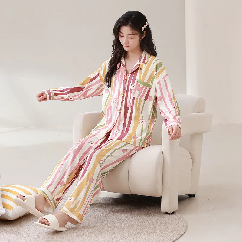 XIAFENYAN Pajama Set Women's Image Color-4