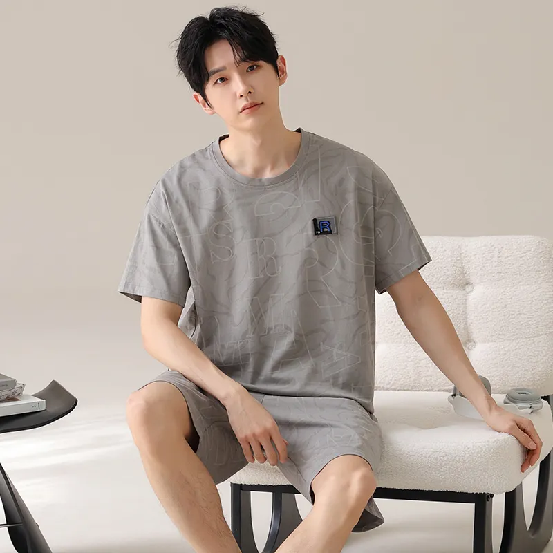 XIAFENYAN Men Pajama Sets-5