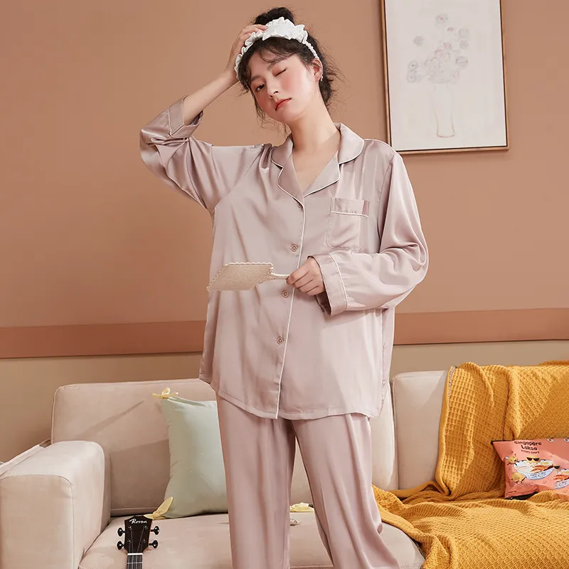 XIAFENYAN Pajama Set Women's Pink-5