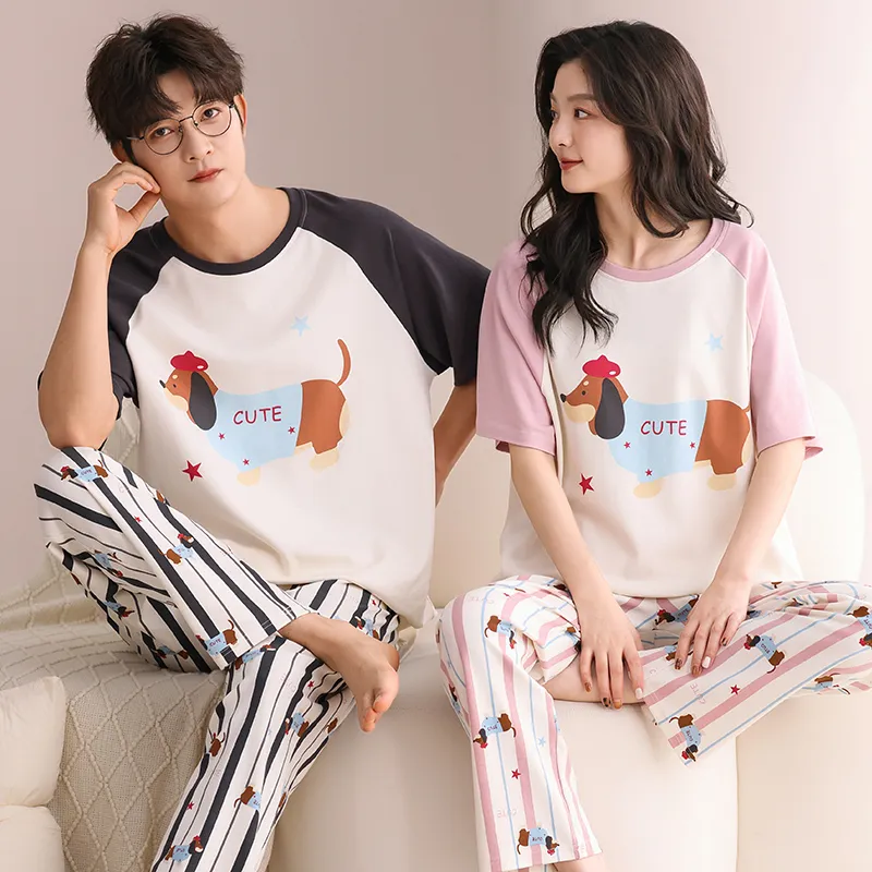 XIAFENYAN Pajama Set Women's Pink-4