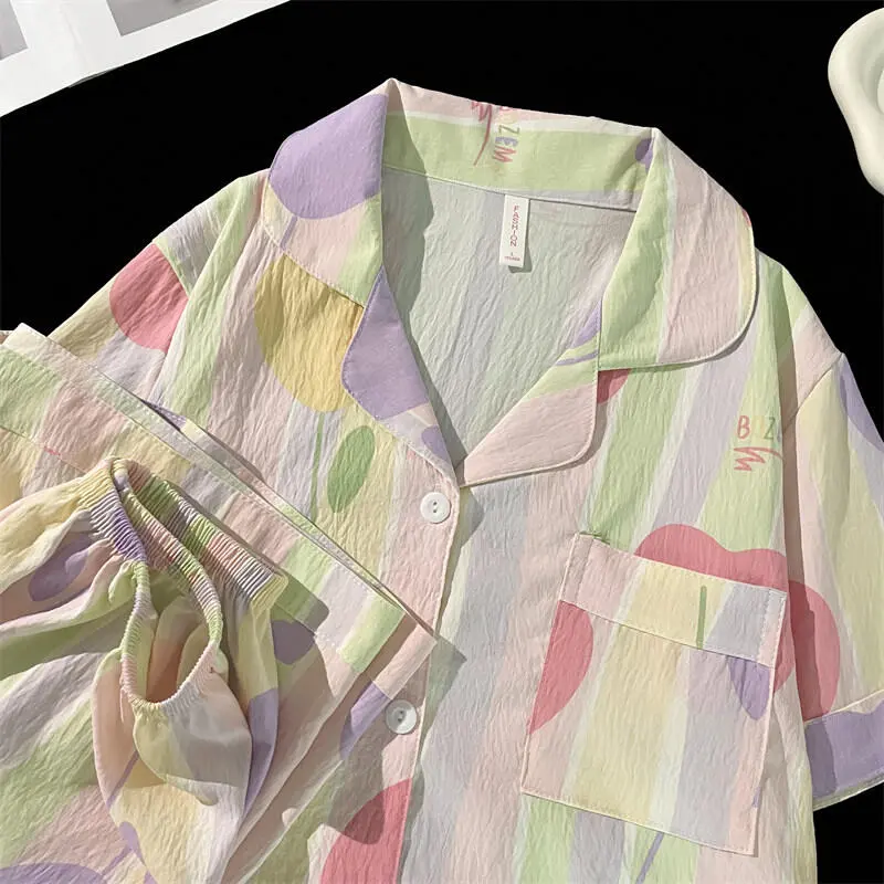 XIAFENYAN Pajama Set Women's Image Color-4