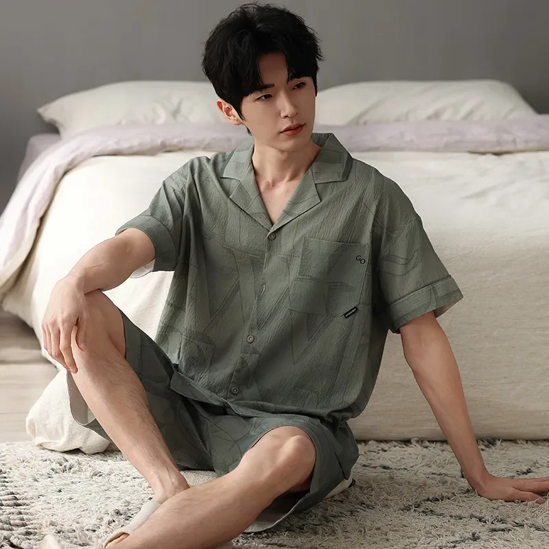 XIAFENYAN Pajama Set Men's Jasper-5