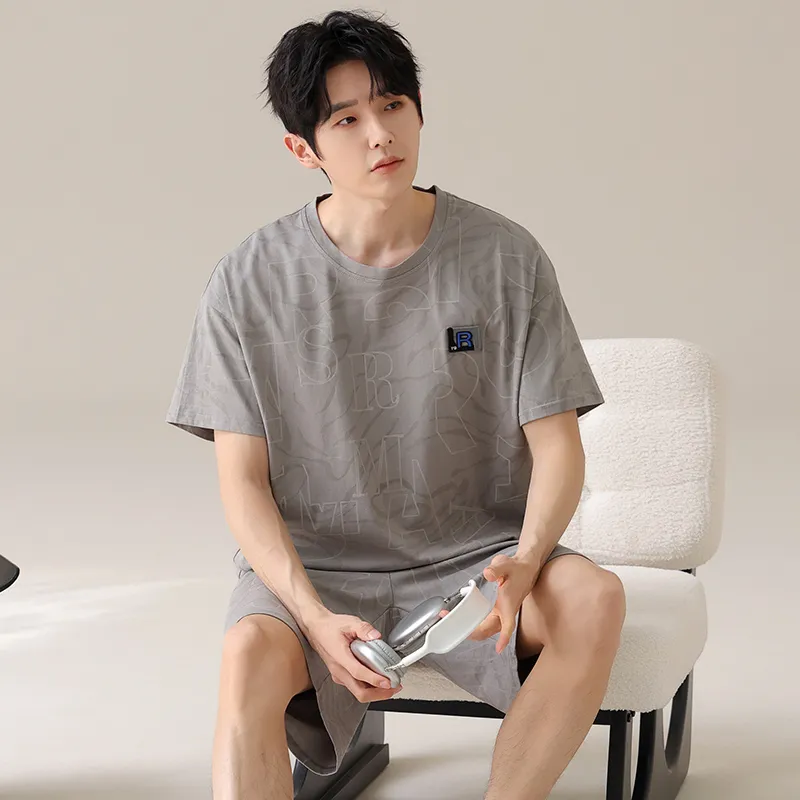 XIAFENYAN Men Pajama Sets-4