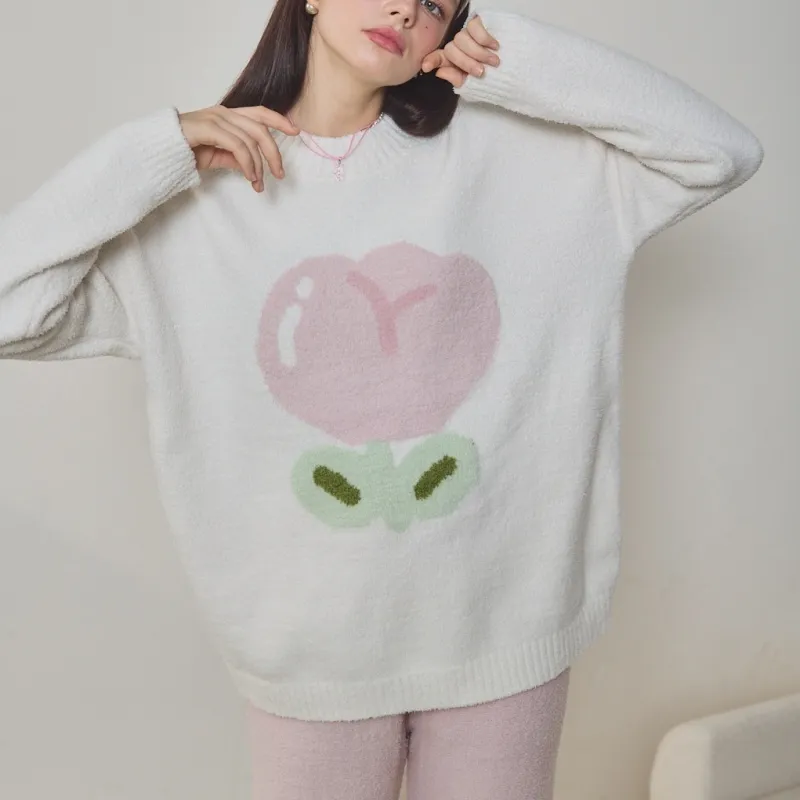 XIAFENYAN Pajama Set Women's White-3