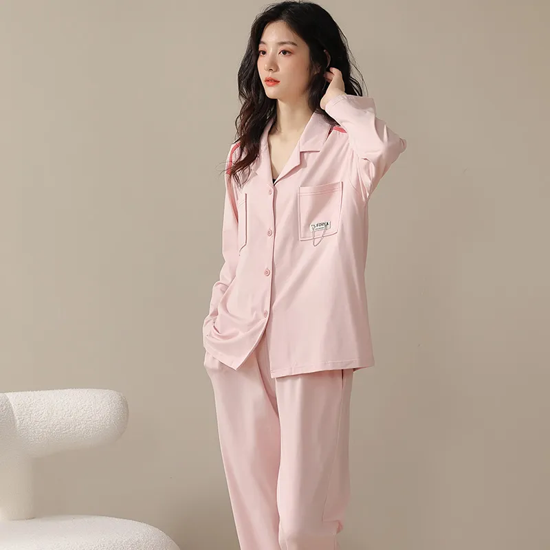 XIAFENYAN Pajama Set Women's Pink-5