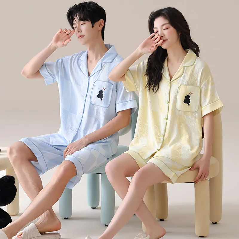XIAFENYAN Pajama Set Women's Yellow-5