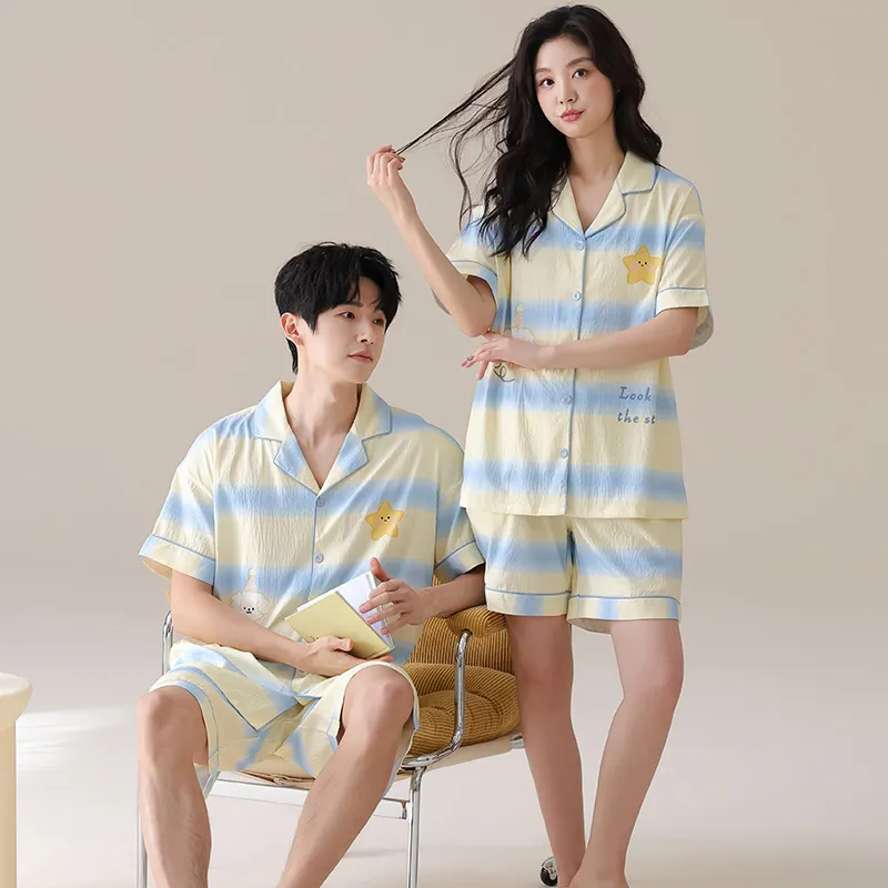 XIAFENYAN Pajama Set Women's Apricot-1