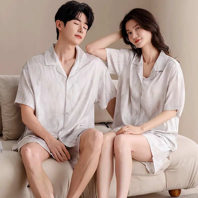 XIAFENYAN Pajama Set Unisex Image Color-4