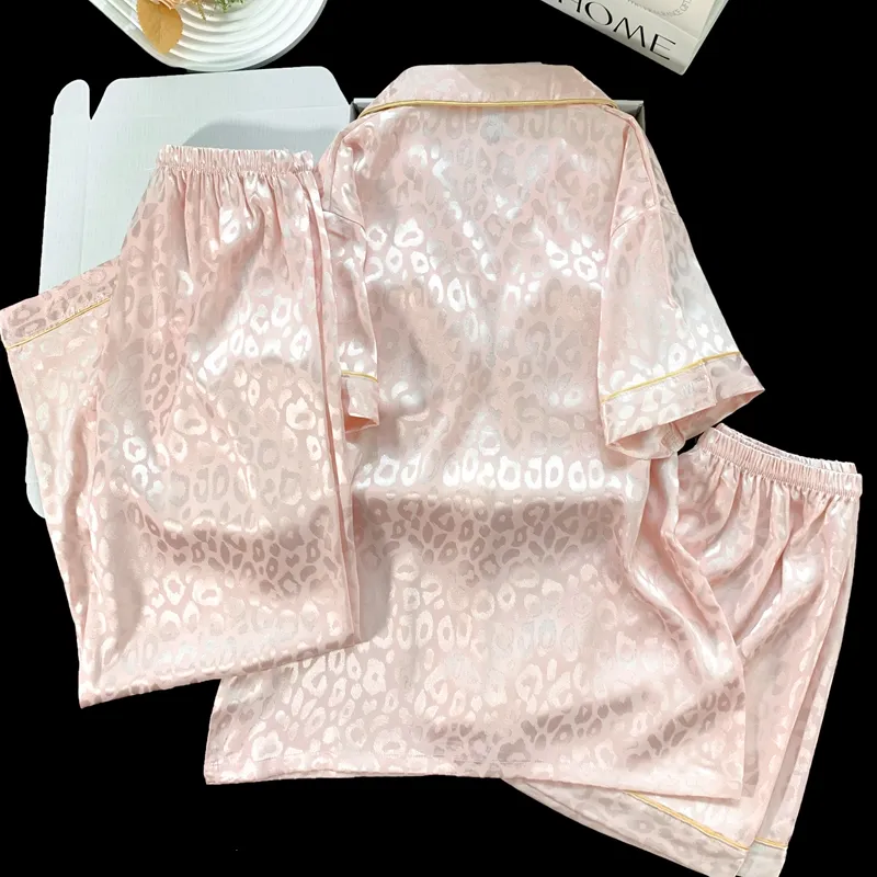 XIAFENYAN Pajama Set Women's Pink-3