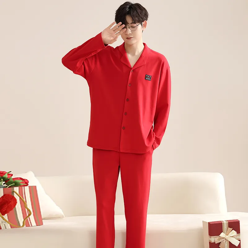 XIAFENYAN Men Pajama Sets-7