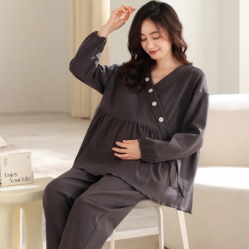 XIAFENYAN Pajama Set Women's Black-2