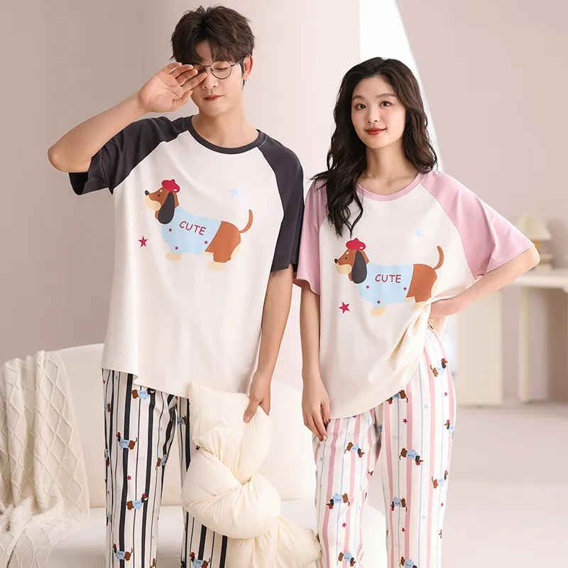 XIAFENYAN Pajama Set Women's Pink-5