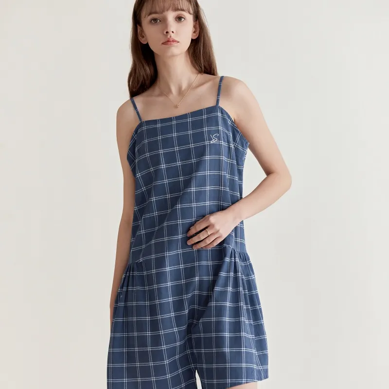 XIAFENYAN Pajama Gift Box Women's Mountain Mist Blue-2